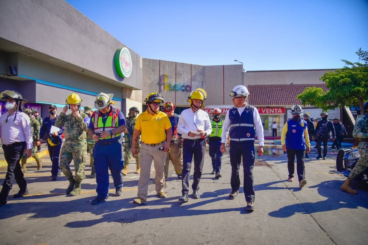 Reconoce Antonio Menéndez solidaridad ciudadana e intervención coordinada de los tres niveles de gobierno tras incendio